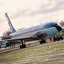 JFKs Air Force One on display in Dayton